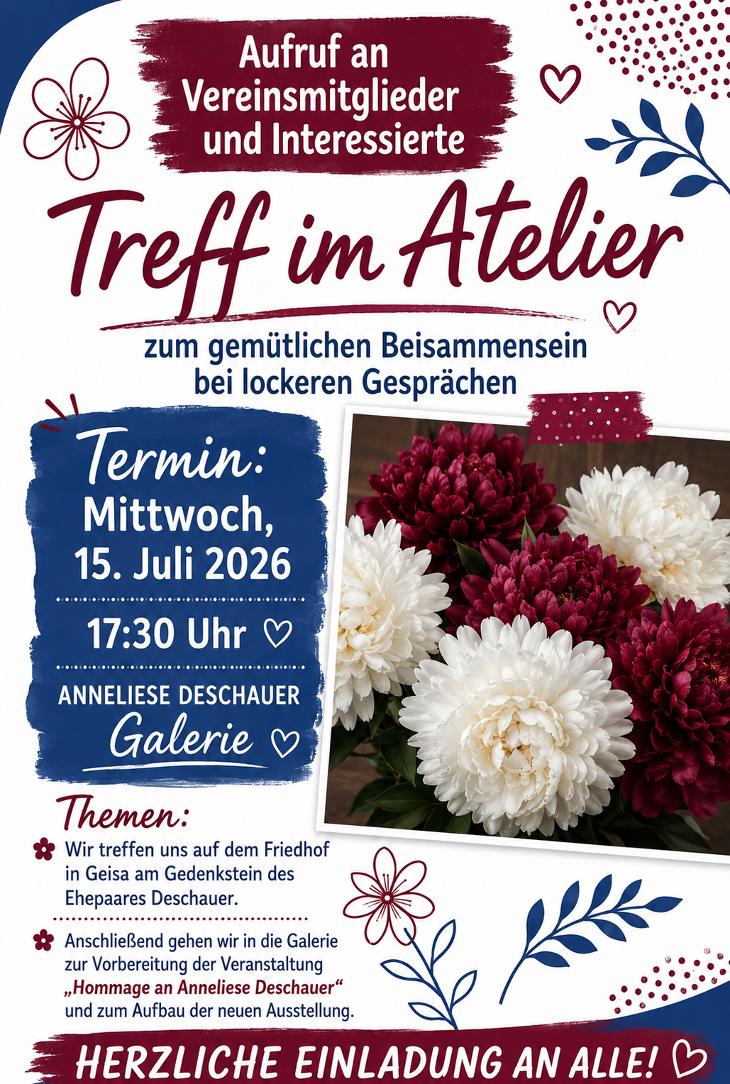 Treff im Atelier