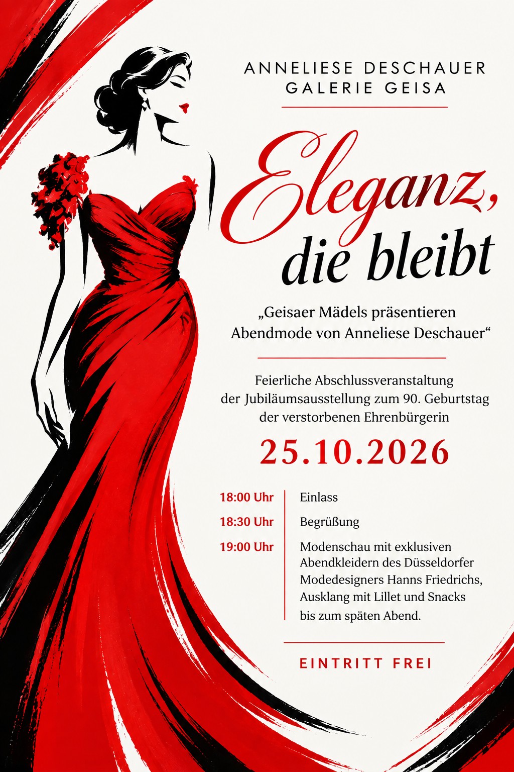 Modenschau „Eleganz, die bleibt“
