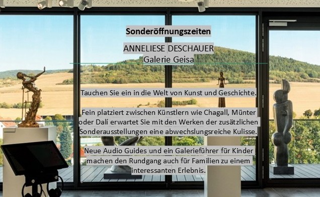 Sonderöffnung am 3. Oktober